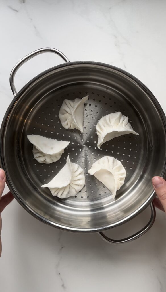 Steam dumplings