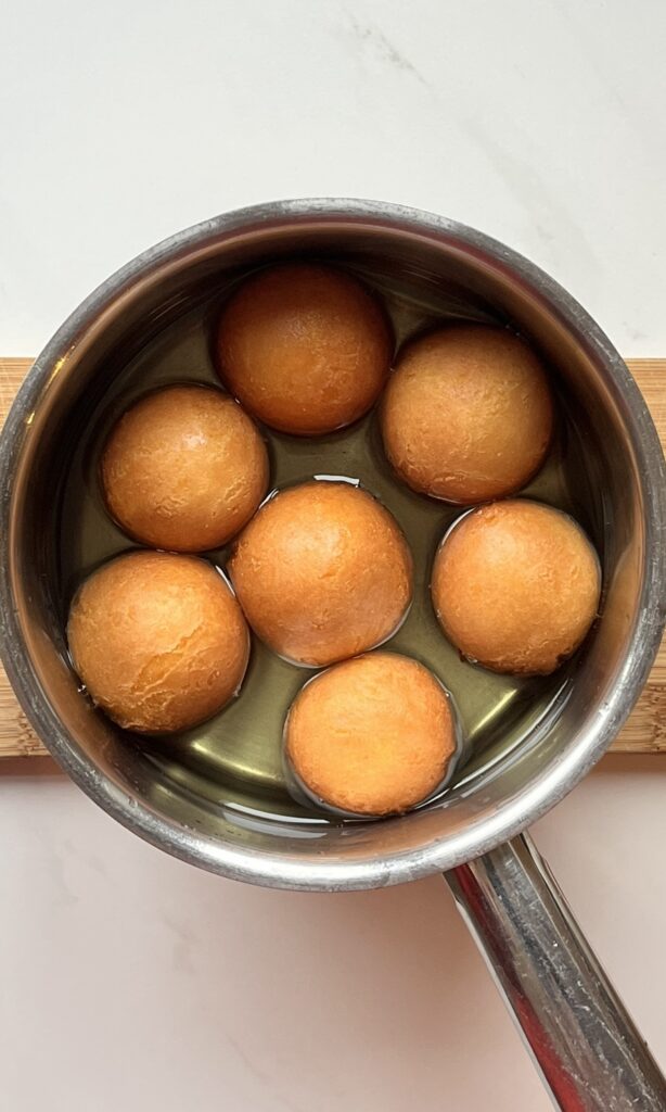 Fry the dumplings