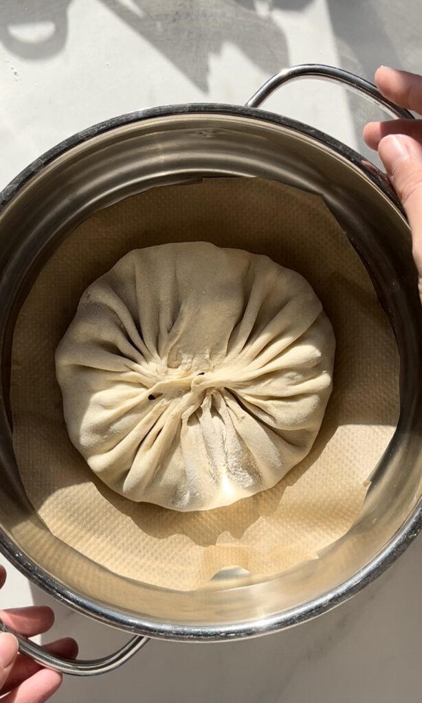 Steaming tang bao
