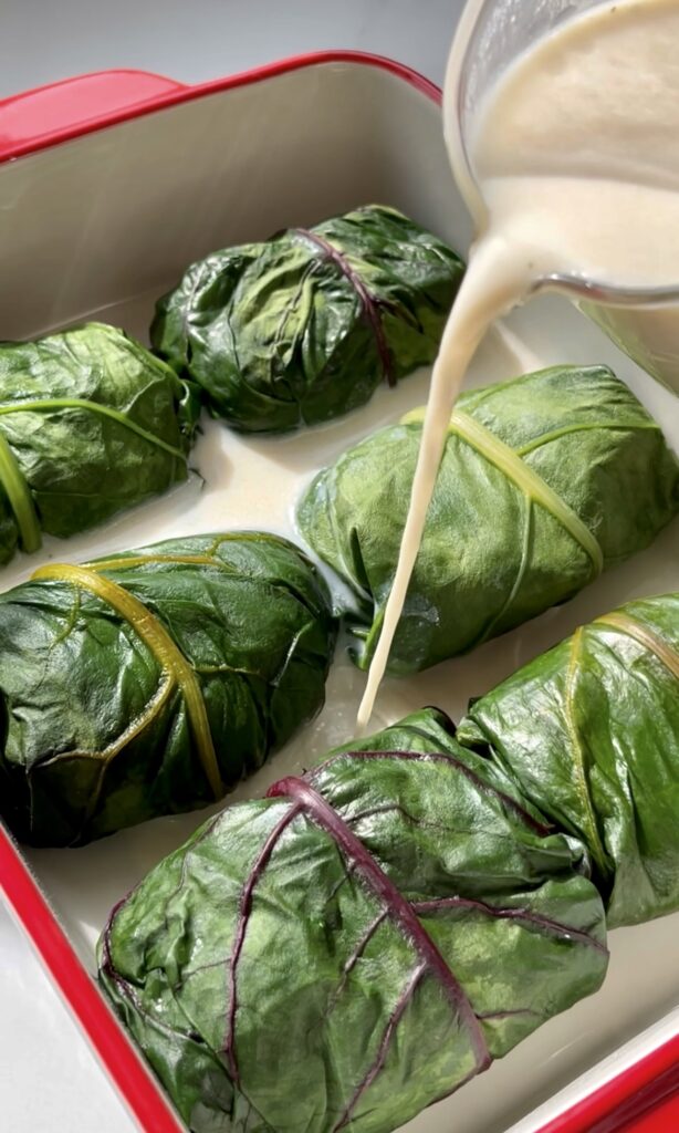 The poaching sauce