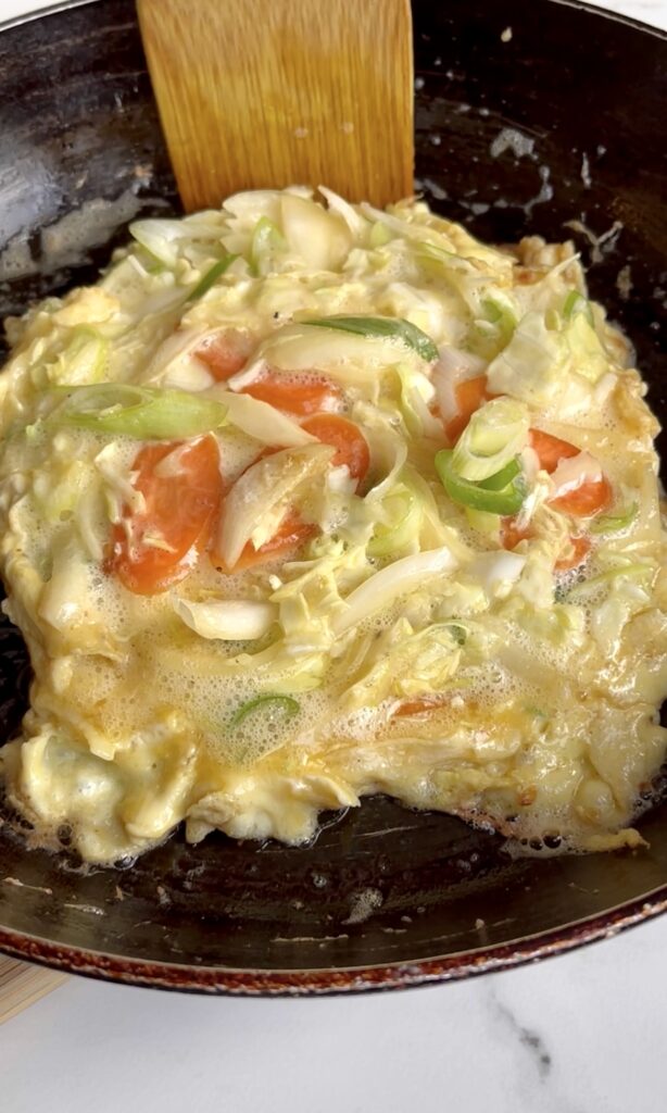 Square omelette
