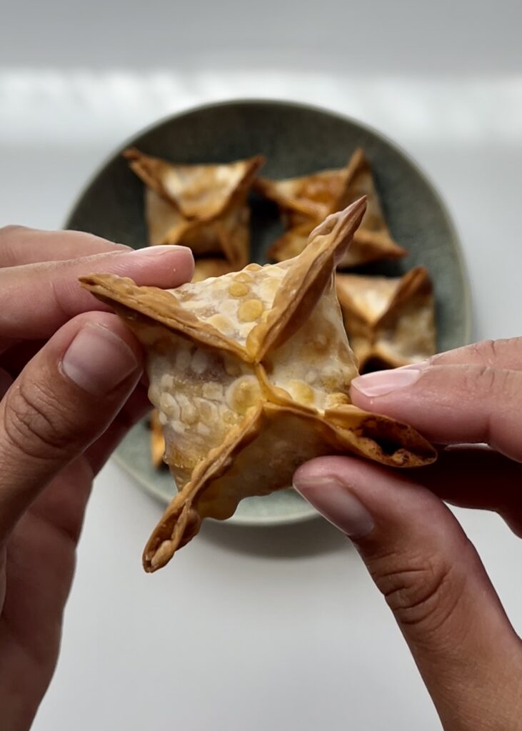 Crispy dumpling