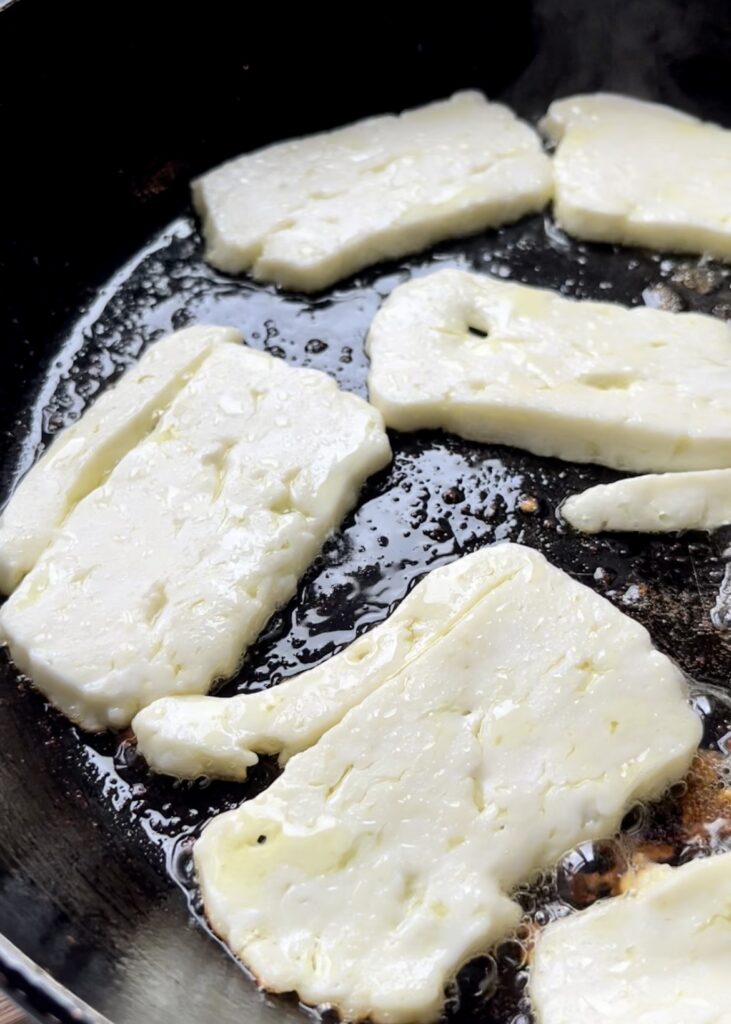 Halloumi sandwich