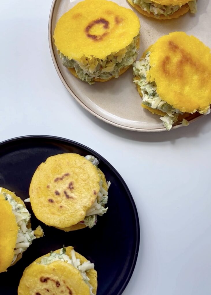 Venezuelan Arepas (Reina Pepiada)