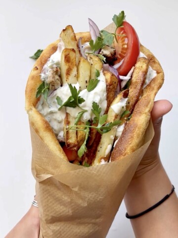 Greek Chicken Gyros