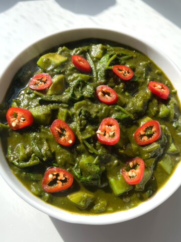 Spinach & Potato Curry