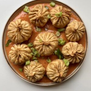 Deep-Fried Veggie Momo