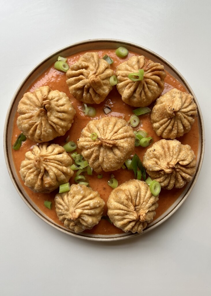 Deep-Fried Veggie Momo