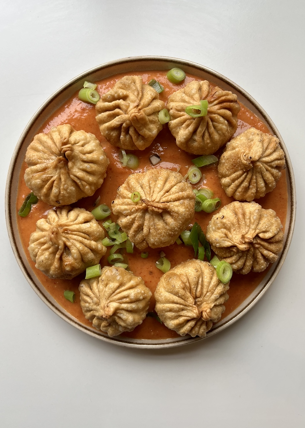 Deep-Fried Veggie Momo