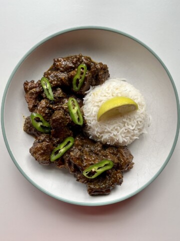 Sri Lankan Black Pork Curry