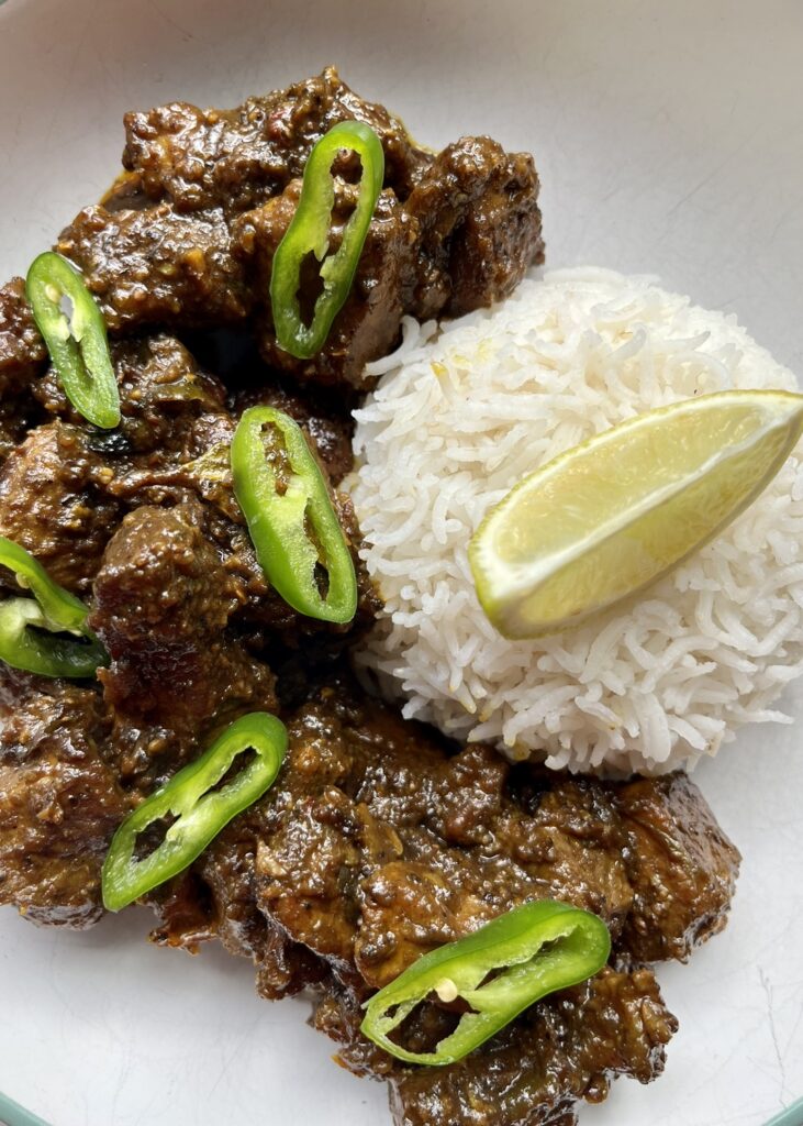 Sri Lankan Black Pork Curry