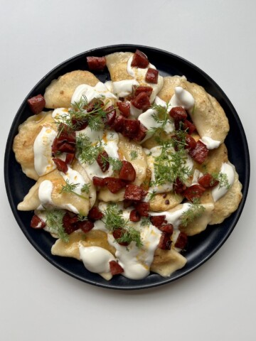 Homemade Polish Pierogi
