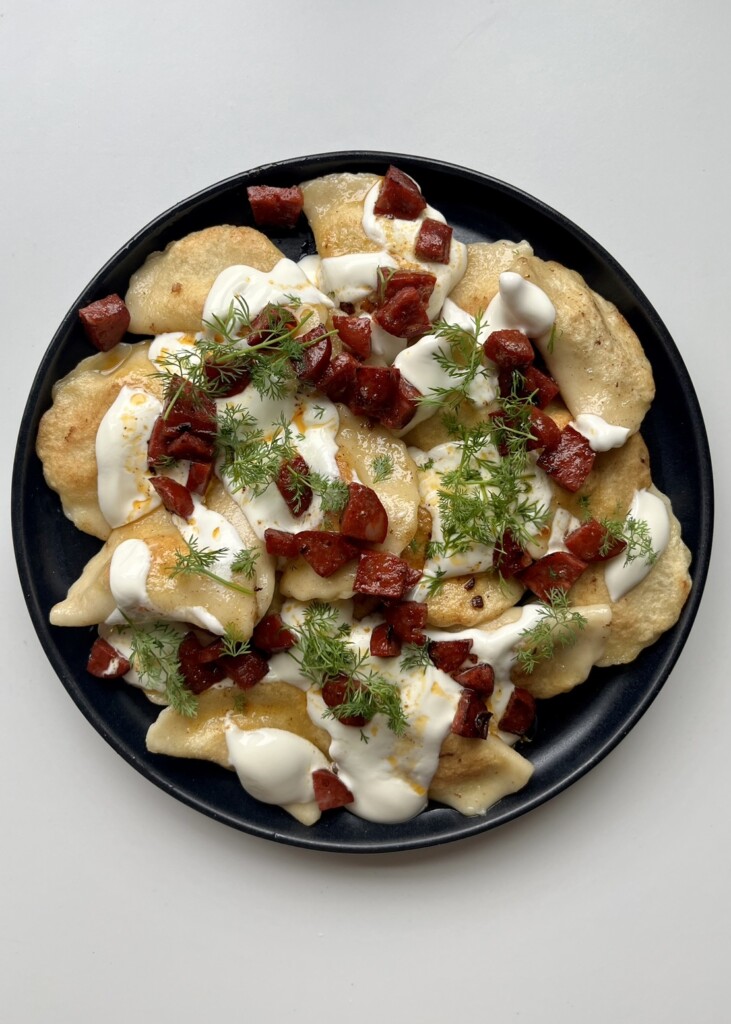 Homemade Polish Pierogi