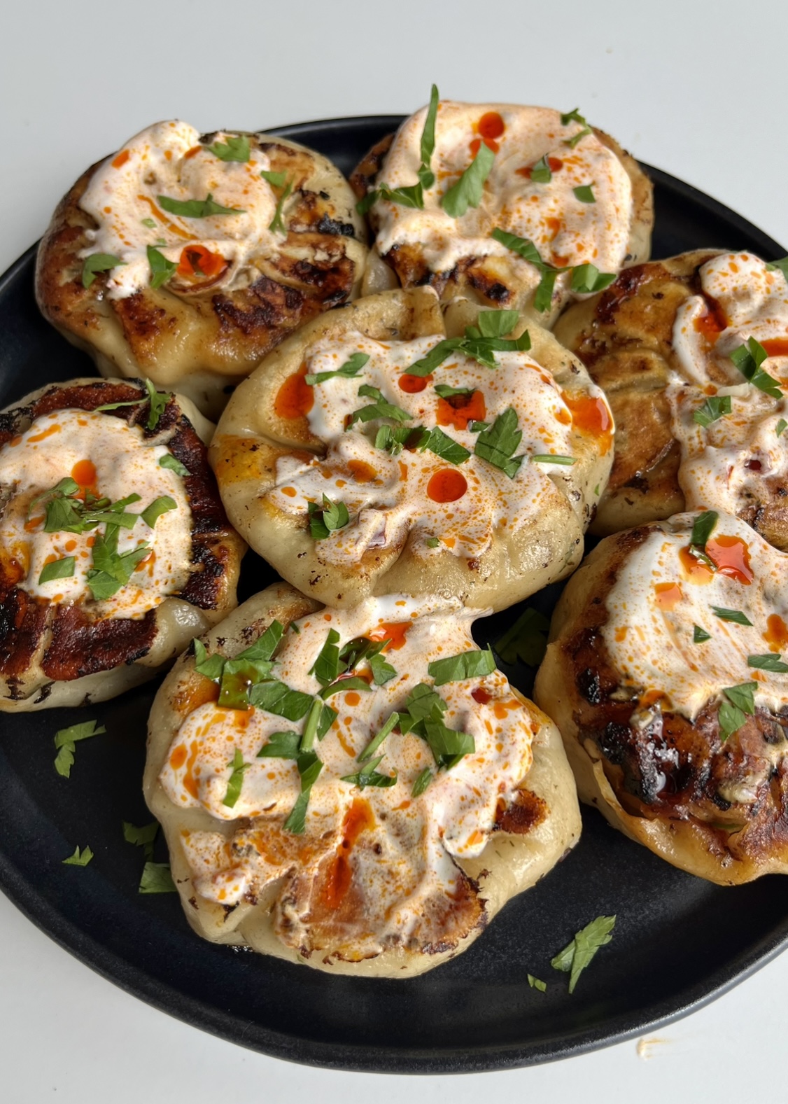 Pan-Fried Turkey Dumplings