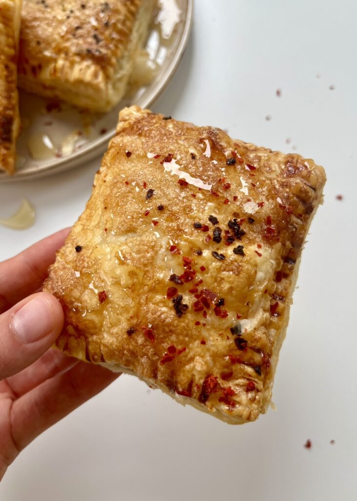 Hot Honey Fruit Pastries