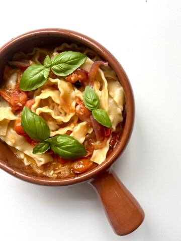 Baked Mozzarella Pasta