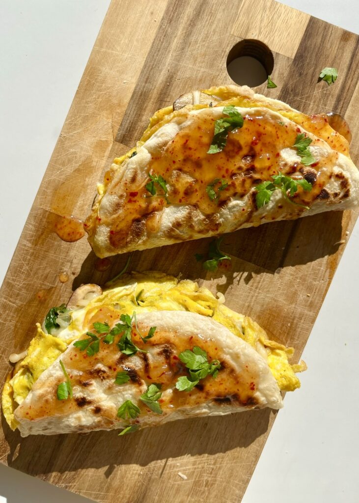 Indian-Inspired Breakfast Paratha