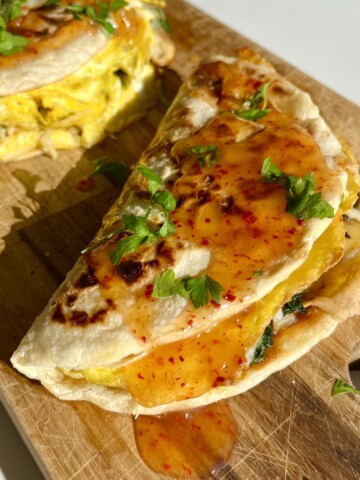 Indian-Inspired Breakfast Paratha