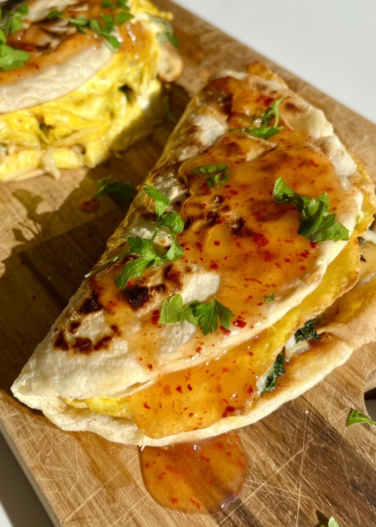 Indian-Inspired Breakfast Paratha