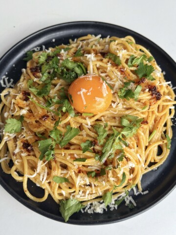 Tahini Chilli Oil Pasta