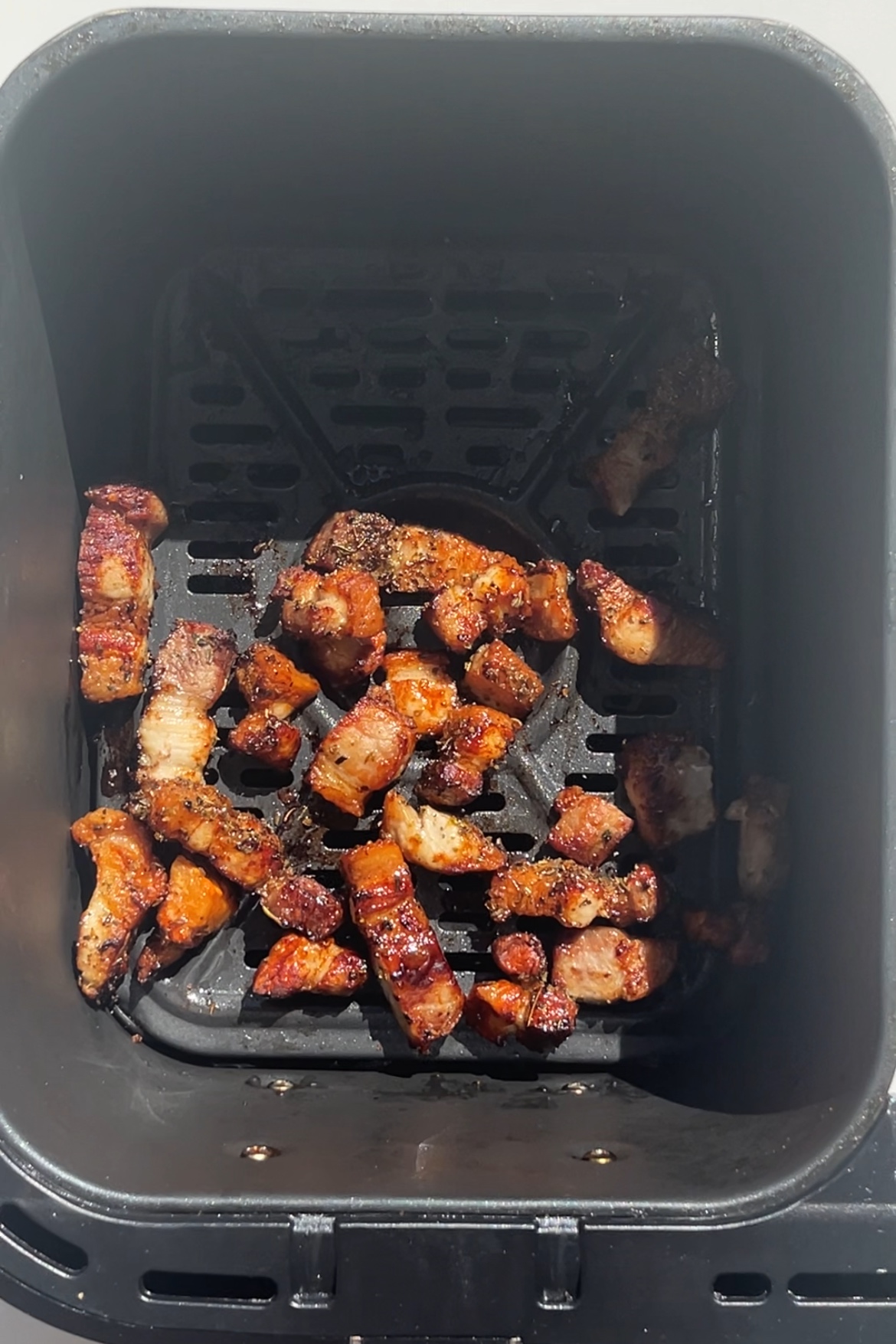 Crispy pork belly.