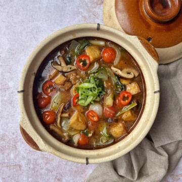 Claypot Tofu.
