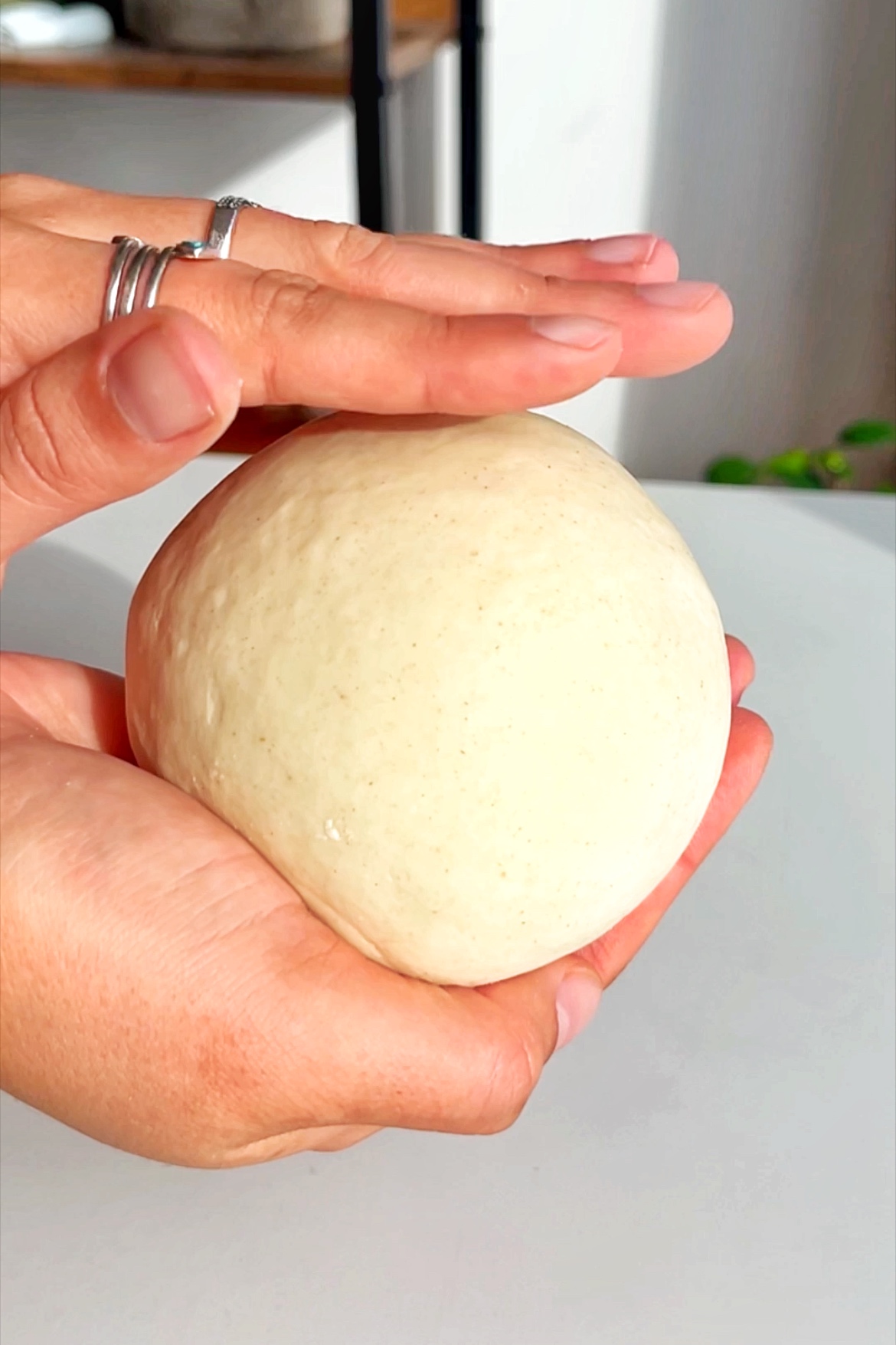 Dumpling dough.