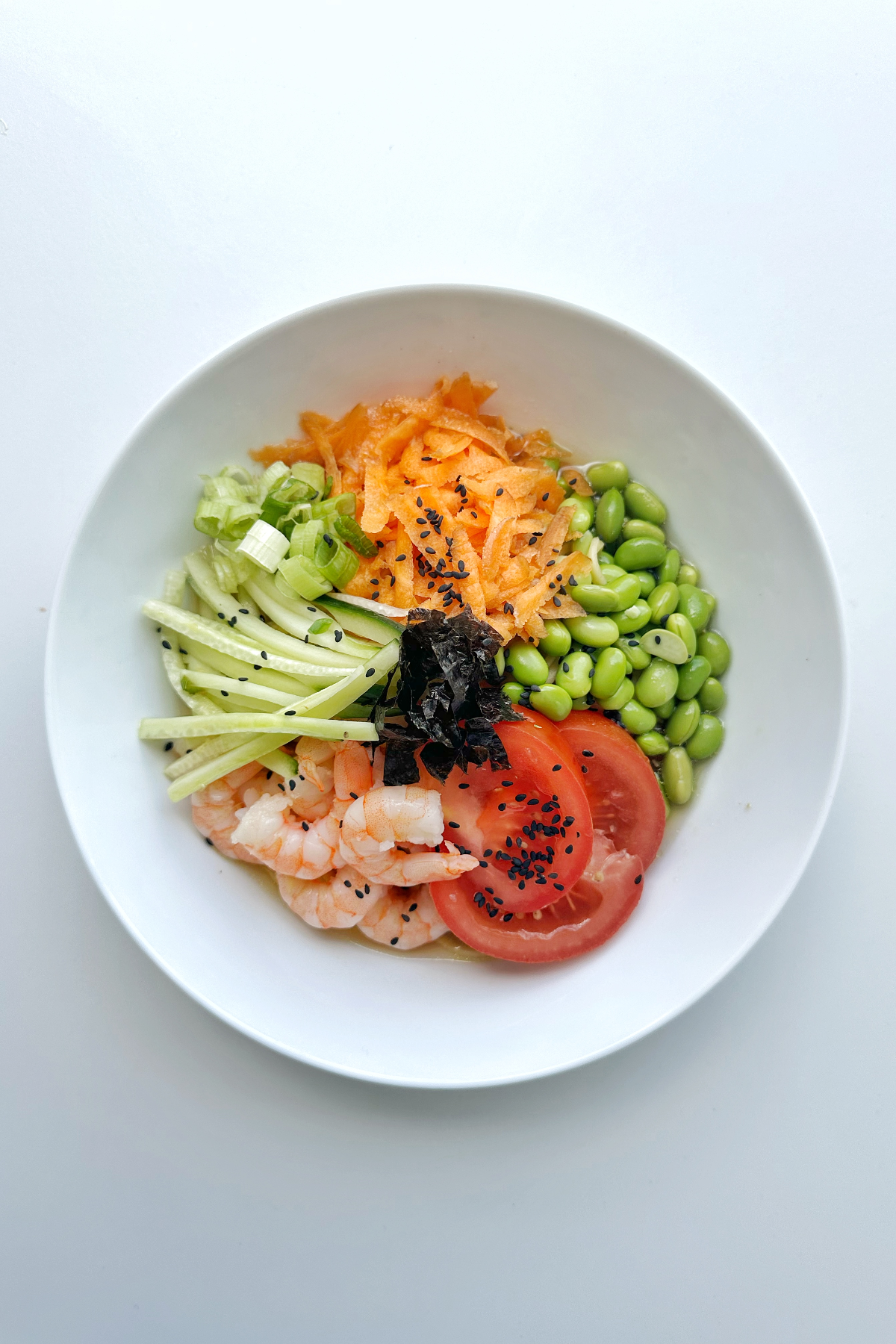 A cold ramen recipe also known as Hiyashi Chuka.
