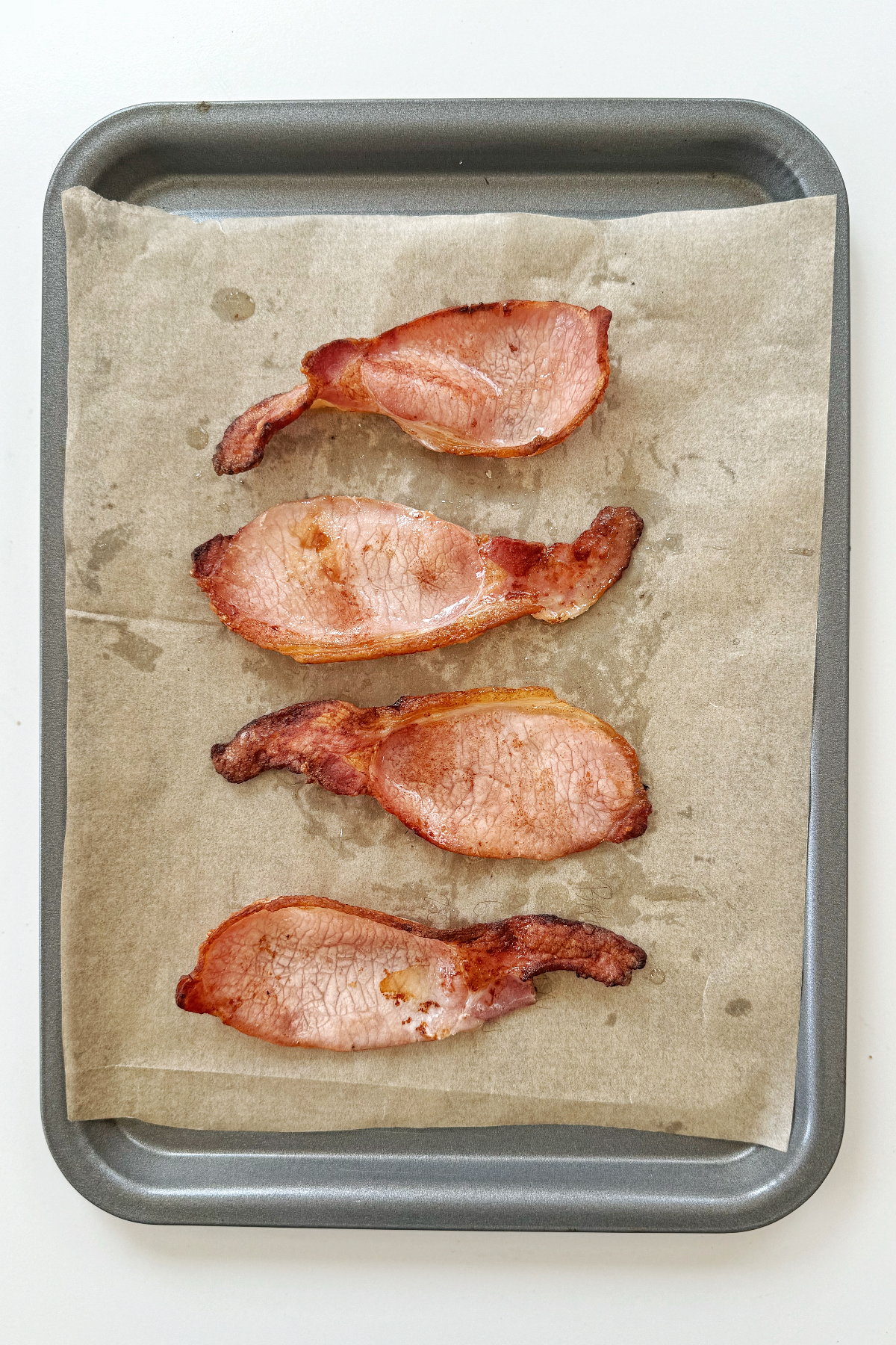 Back bacon in air fryer.