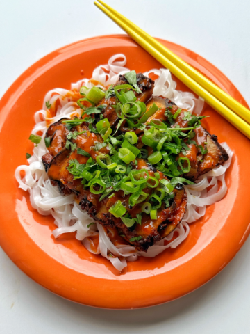 Gochujang eggplant recipe.