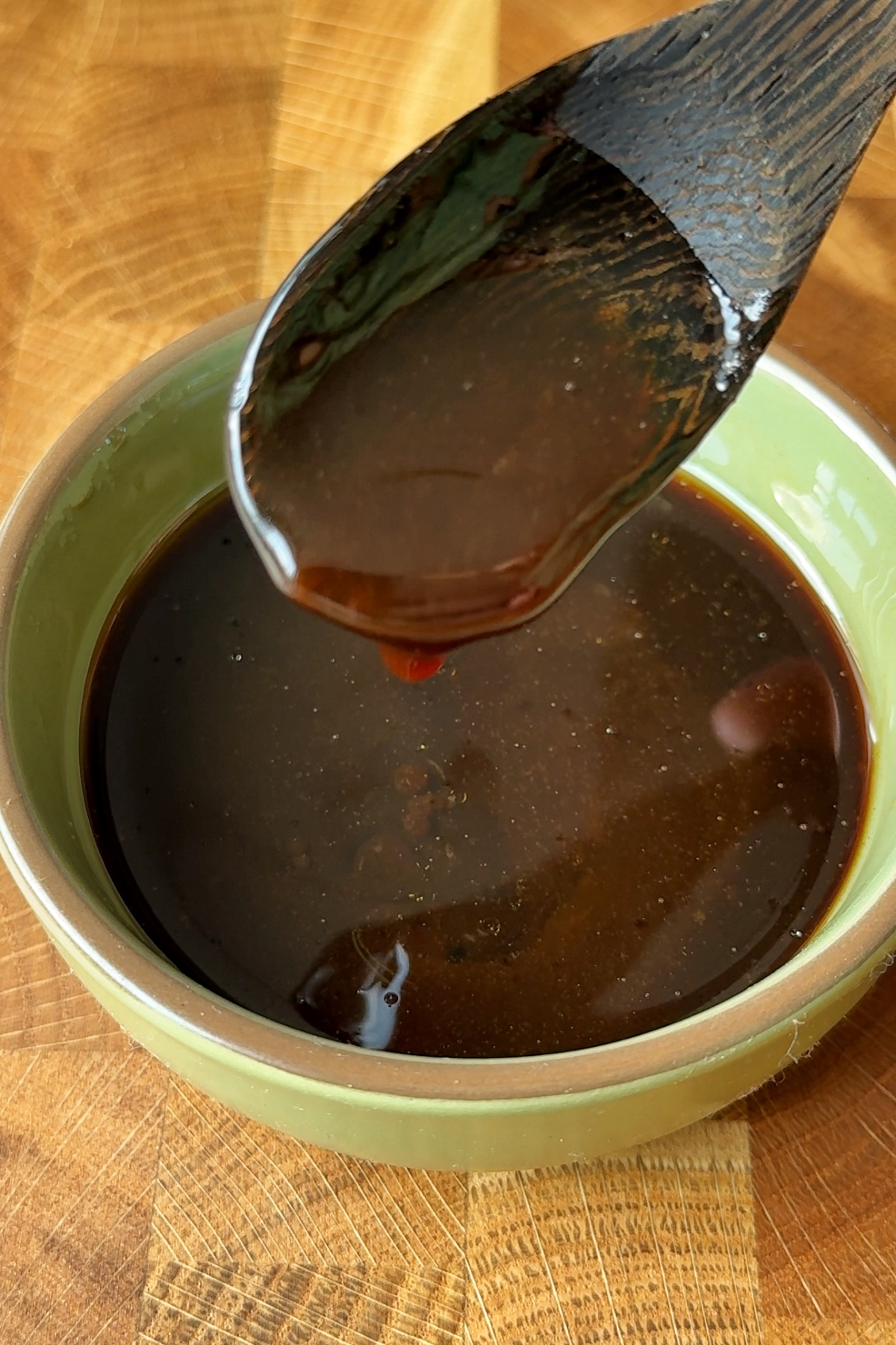 Homemade dipping sauce for air fryer pork belly.