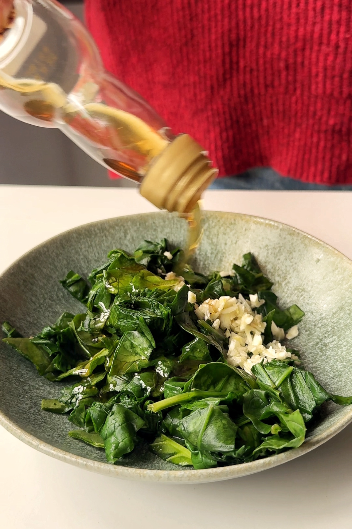 Spinach mixture.