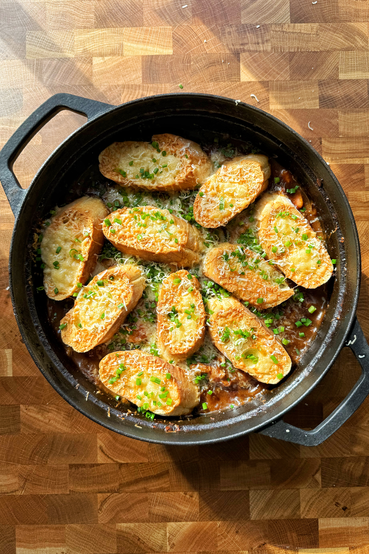 French onion soup chicken casserole.