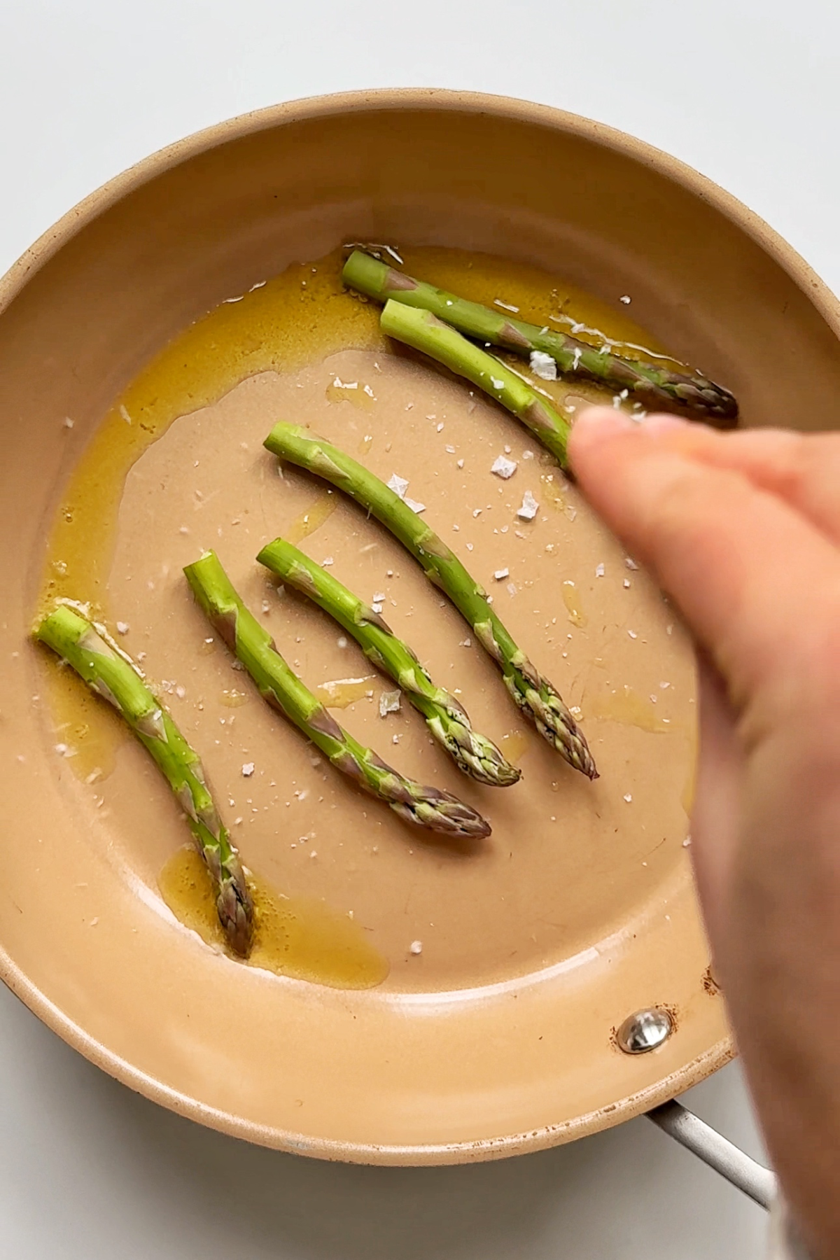 Fried asparagus.