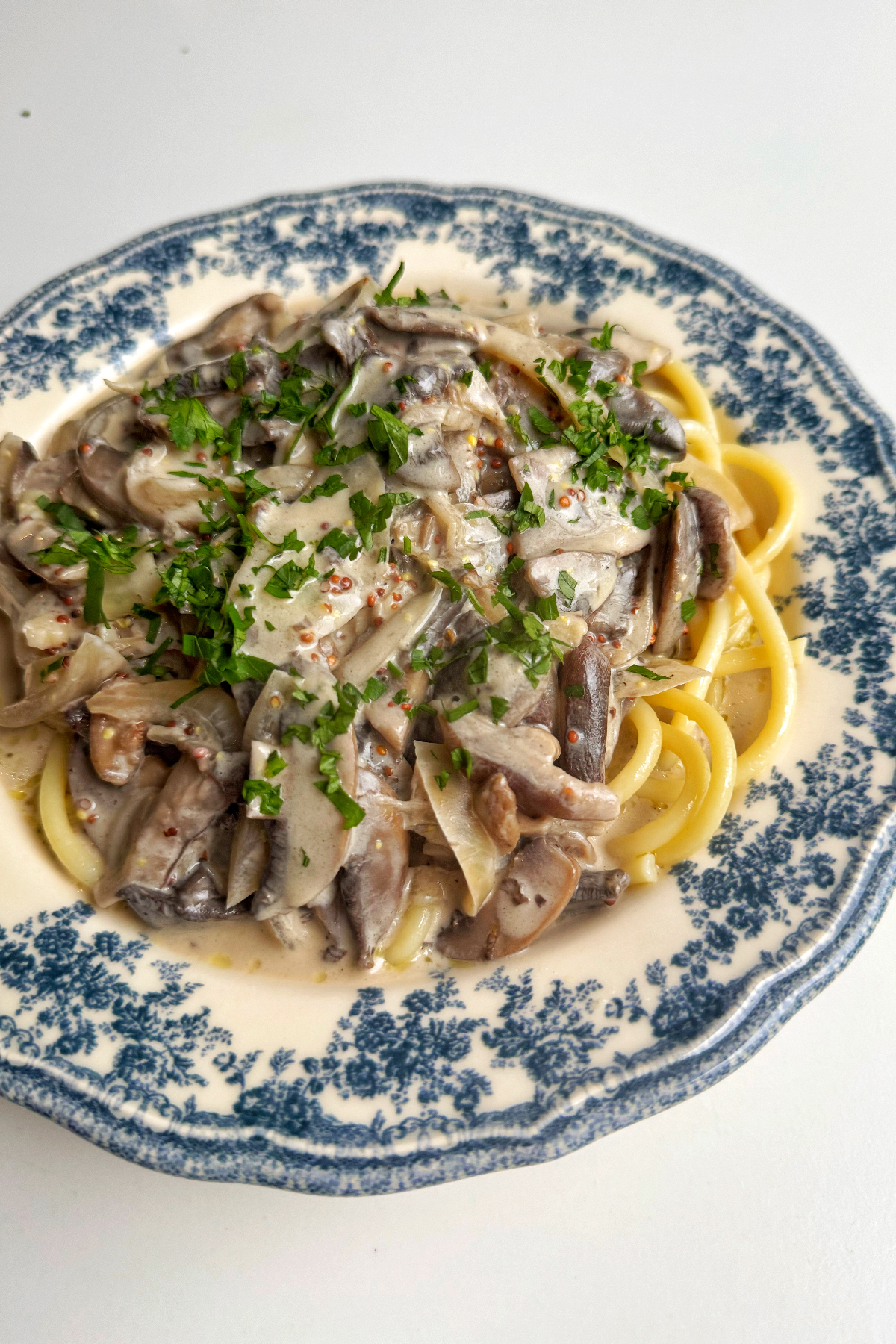 vegan mushroom stroganoff recipe
