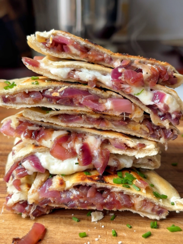 Turkish flatbreads gozleme