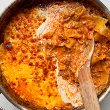 one pot lasagna.