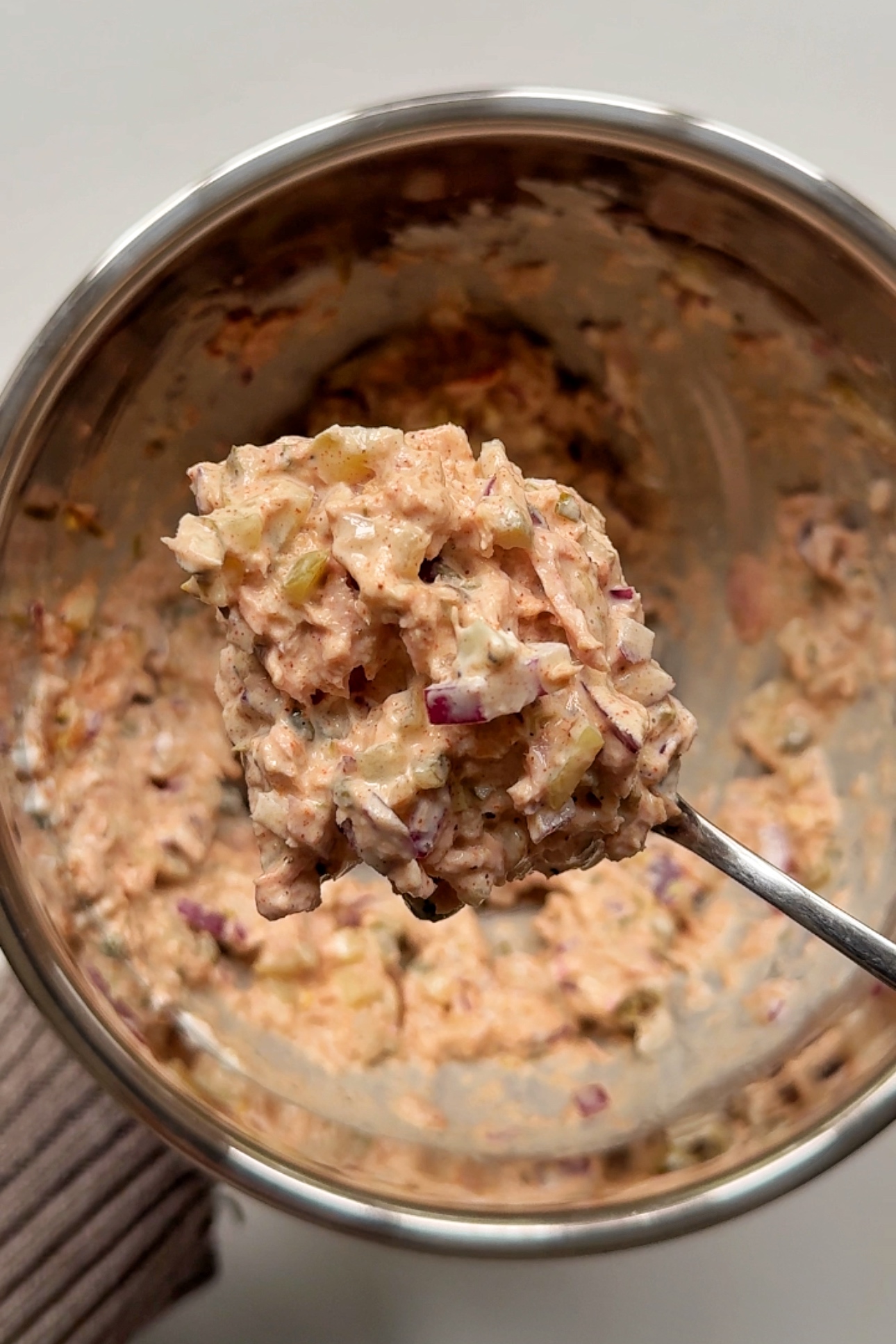 Tuna filling.