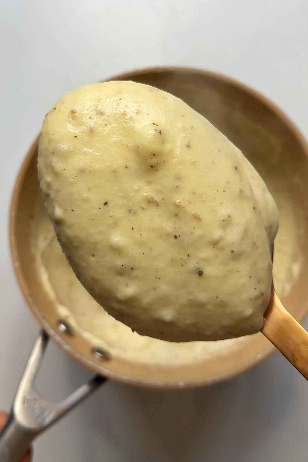 Mashed potato.